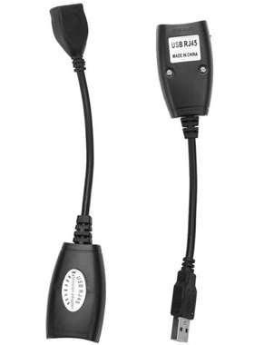 USB 2.0 To CAT5 Cat5e CAT6 RJ45 LAN Modem Extension Adaptor