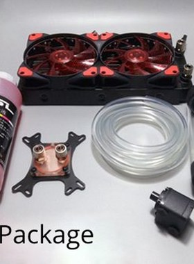 DIY PC gaming CP Water Cooling System Kit i3 processor Compu