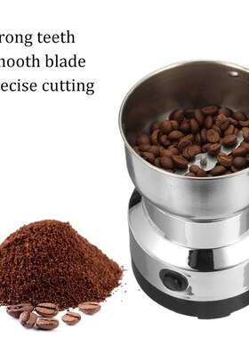 150W Stainless Steel Electric Coffee Grinder Small Coffee Be