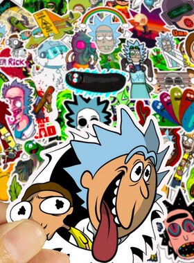 50pcs Cartoon Anime Animal Vsco Stickers Waterproof Skatebo