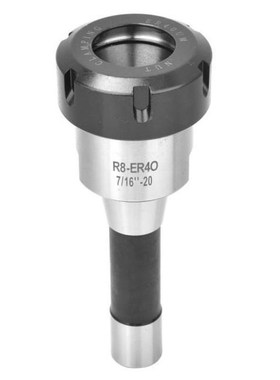 R8-ER40 7/16in-20UNF Collet Chuck Holder Milling Tool Holder