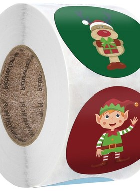 Merry Christmas Decor Stickers Santa Claus Packaging Multipl