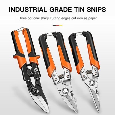 Tin Snips Metal Snip Aviation Scissor Iron Plate Cut Shear I