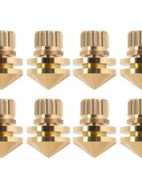 8 Pcs/set Copper Speaker Suspension Spikes Isolation Stands