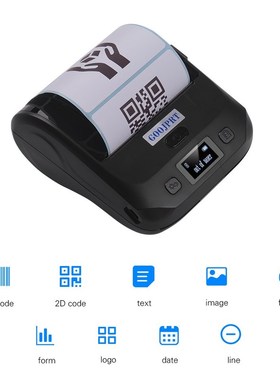 Multi-functional hermal Label Printer 80mm Width Print Paper