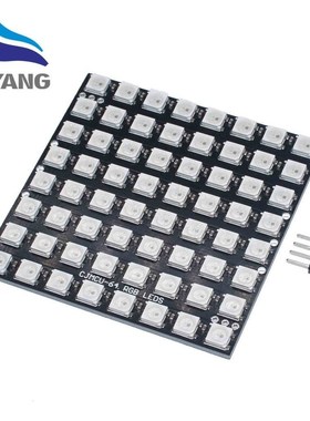 WS2812 LED 5050 RGB 8x8 LED Matrix Brand New WS2812B 8*8 64-