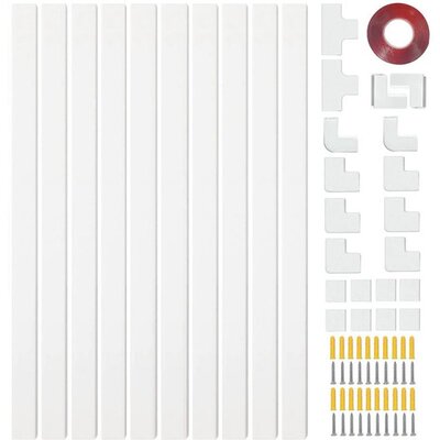 Cord Cover Raceway Kit,Paintable Cord Concealer System Cable