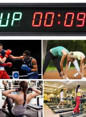 1.5 Inch 6-digit Gym Timer Stopwatch with Remote 适用于 Gym