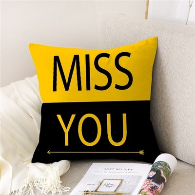 Pillowcase  linen pillow cover sofa cushion Decorative