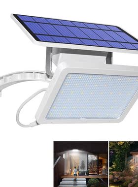 SOLLED 48LEDs Waterproof IP65 Warm/White Light Control Solar