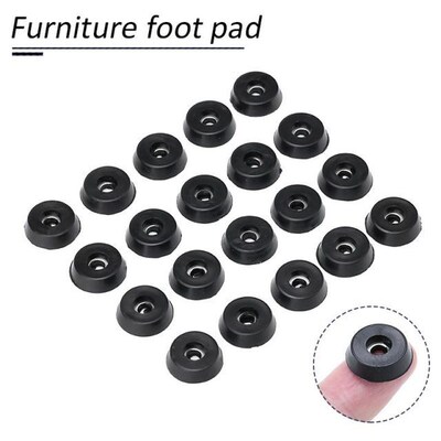 20pcs Rubber Feet Chair Floor Protector Non-slip Furniture F