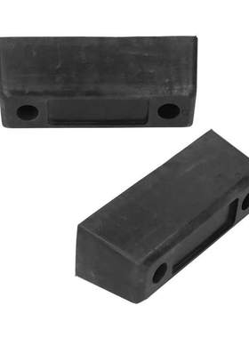 Equipment 2PCS 30x11x10cm Rubber Bumper Block Prking nti C