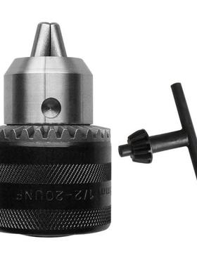 Electric Hammer Drill Chuck Adapter 1.5-13mm Thread with Key