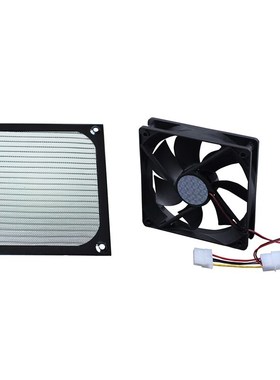 1Pcs 12Cm x 12Cm PC Cooler Fan Aluminum Dustproof Meshy Filt