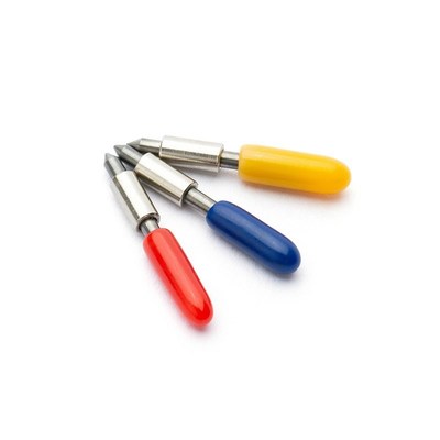 KZTech 15PCS 30 45 60 Degree Vinyl Cutter Blade for Graphtec