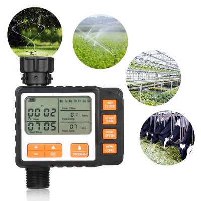 3 Separate Programs Water Timer Irrigation Regulator  Waterp
