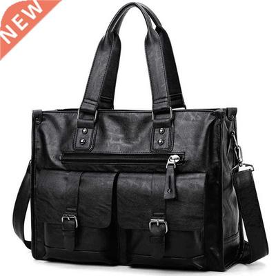 2022 New Casual Men's Briefcase Crossbody Retro Busi