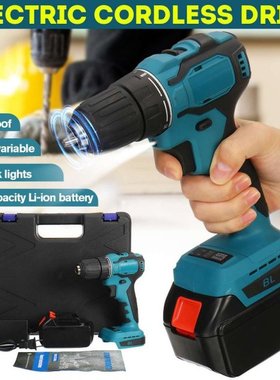 3200/min 48V Cordless Electric Impact Drill 450Nm Torque Dri