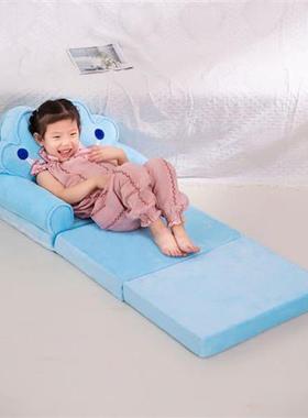 Children Folding Small Sofa Bed Nap Cartoon Cute Lazy Lying