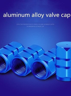 4pcs Aluminum Alloy Car Wheel Tire Valve Caps Tyre Rim Stem