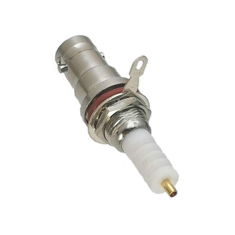 1Pair Connector RP-BNC Female Plug Bulkhead Nut SHV 5000V