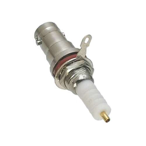 1Pair Connector RP-BNC Female Plug Bulkhead Nut SHV 5000V