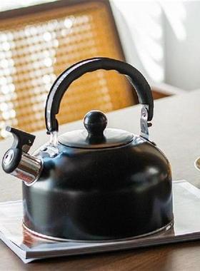3L Teapot Whistling Kettle Tea Kettle Stovetop Iron Tea Pot