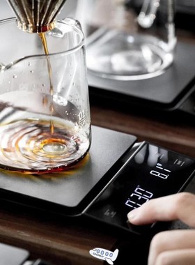 Kitchen Coffee Scales with Timer 3kg/0.1g Electronic LCD Dig