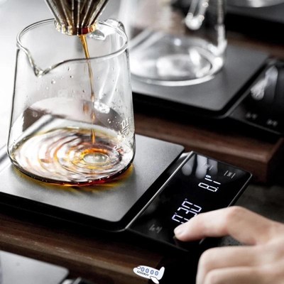 Kitchen Coffee Scales with Timer 3kg/0.1g Electronic LCD Dig