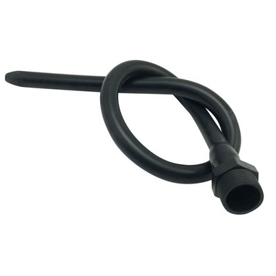 new silicone douche enema syringe shower cleaning head anal