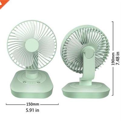 3000mAh USB Rechgeable 120 Degree Oscillation Desk Fan 3 G