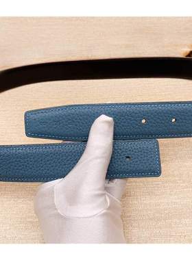 2022 WITHOUT BULE Ciartuar men women 3.2cm belt same color l