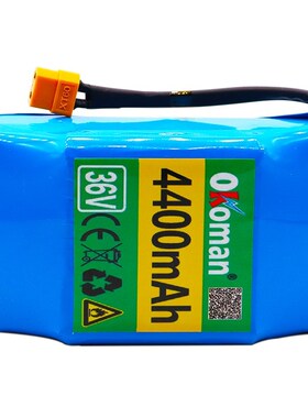 Ohoman 36V 4.4Ah 4400mah High Drain 2 Wheel Electric Scooter
