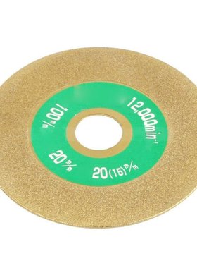 100mm Diamond Coated Flat Lap Wheel Lapidary Polishing Grind