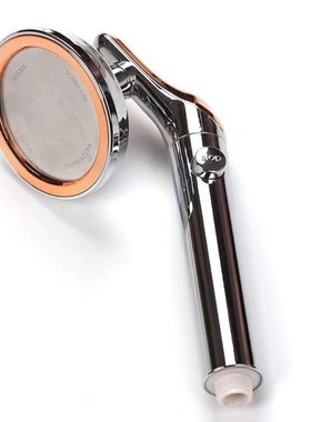 7XEA Pressurized Spray Shower with On/Off Button Handheld Sh