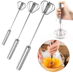 Semi Automatic Egg Beater Manual  Milk Stirrer Drink Coffee