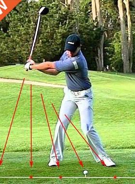 Golf Swing Flat Concealer Laser Golf Trainer Swing Flat