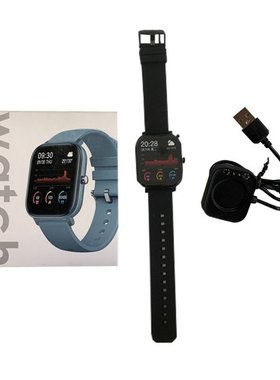 P8 IP67 Waterproof 1.4 Inch Full Touch Screen Heart Rate Blo