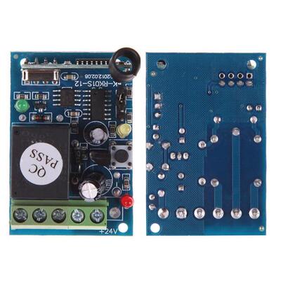 433MHz DC12V 1 Controle Remoto Channel Learning Code Wireles