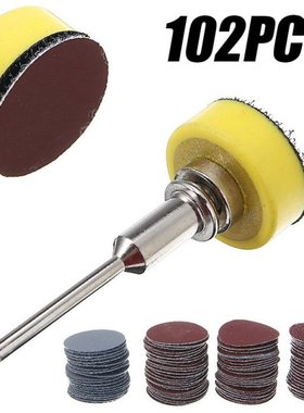 100pcs 80~3000 Grit Sanding Disc Round Abrasive Dry Sandpape