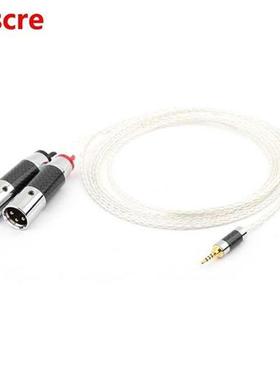 Yter HIFI 8 Cores OCC Silver Plated 4.4mm/.5mm/2.5mm TRRS B