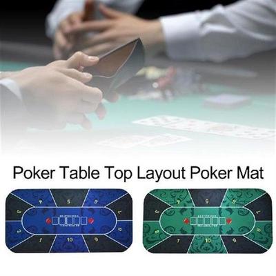 Texas Holdem Tabletop Mat High Quality Durable Portable