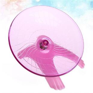Wheel Hamster Saucer Flying Pet Non Run Disc Exercise