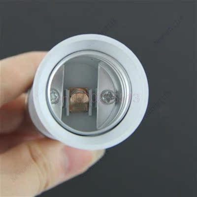 10pcs/lot Bulb Lamp Adapter E27 to E27 Extension Socket Base