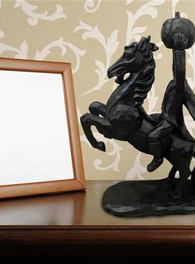Headless Horseman Statue Horror Headless Horseman Halloween