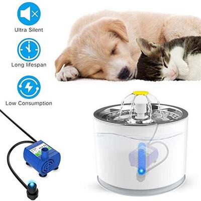 Cat Water Fountain Dog Drink Bowl Active Carbon Filter Autom