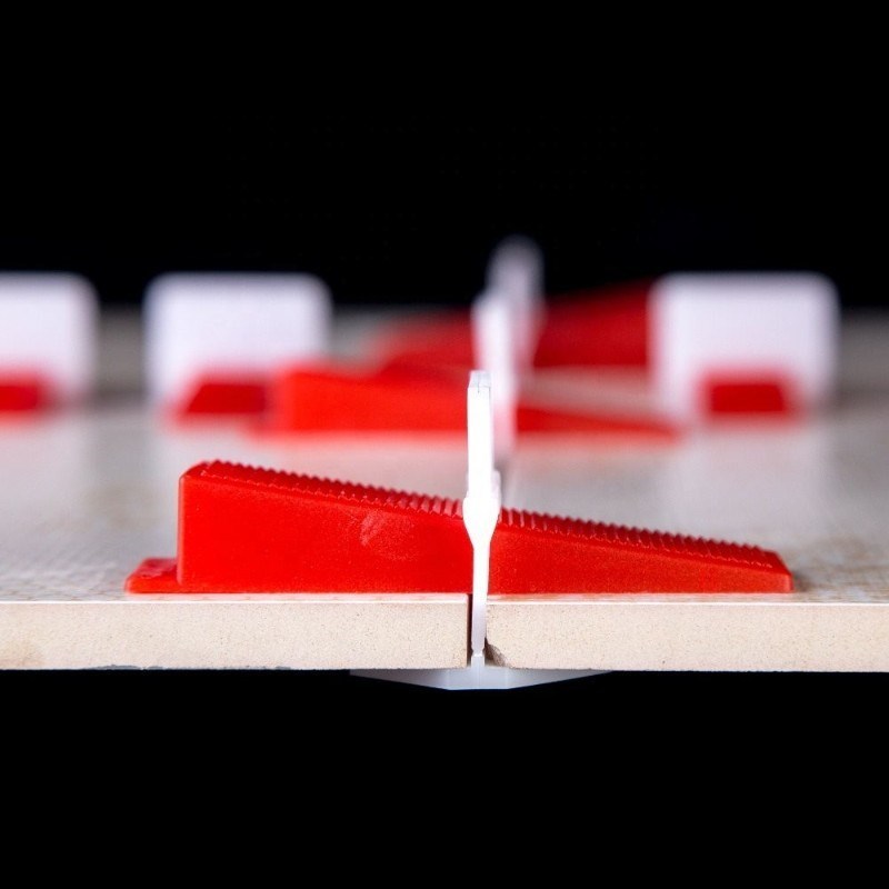 Tile Leveling System 1.0/1.5/2.0/2.5/3.0mm Plastic Tile Spac
