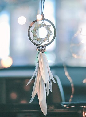 Dream Catcher Car Accessory Interior For Girls Feather Car M