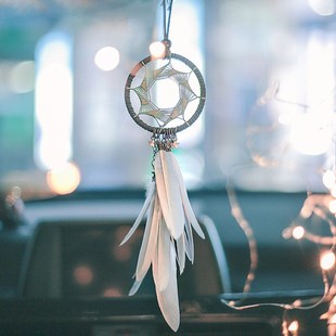 Dream Catcher Car Accessory Interior For Girls Feather Car M