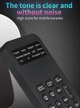 Mini Sound Card 12 Sound Voice Change Modes Microphone Stud